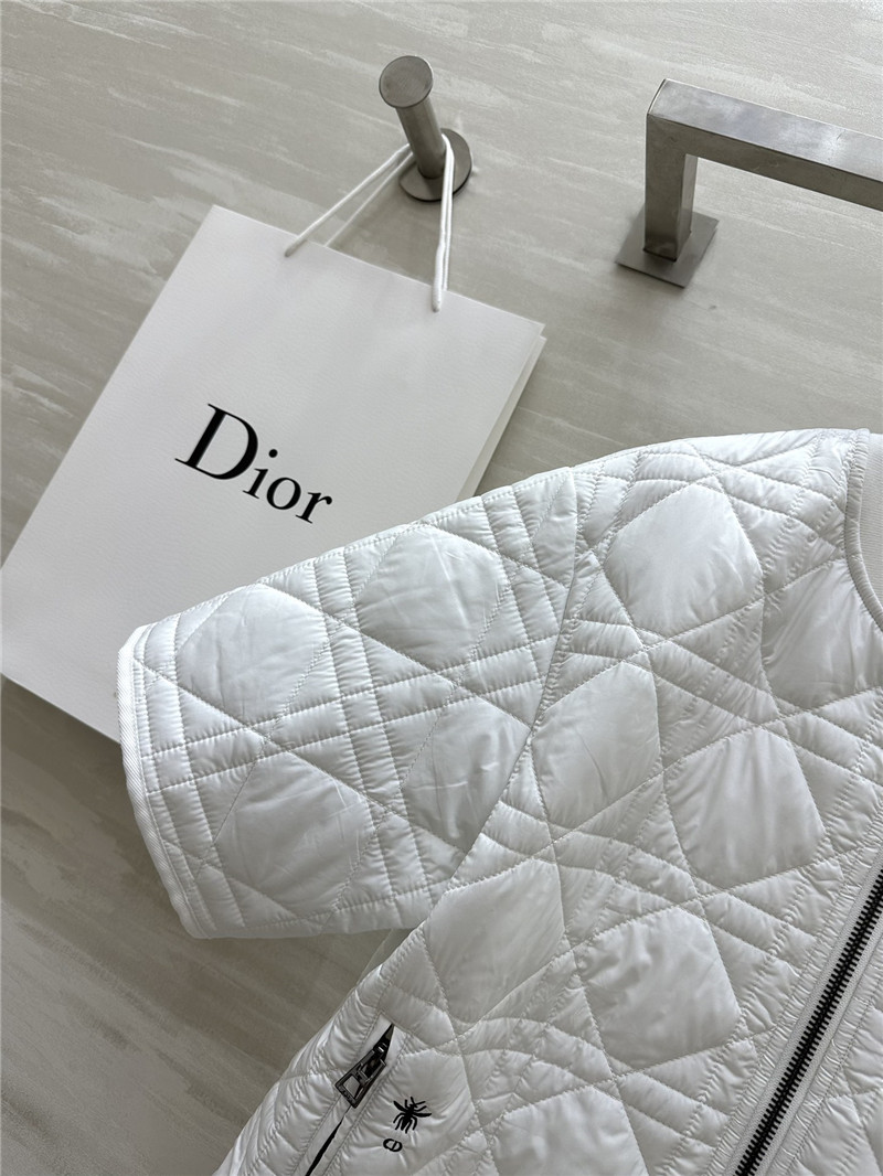 D10r quilted short sleeve jacket