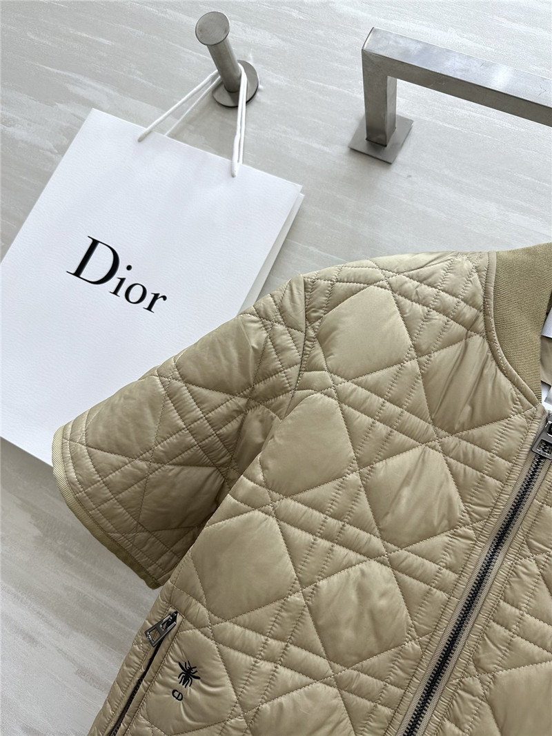 D10r quilted short sleeve jacket