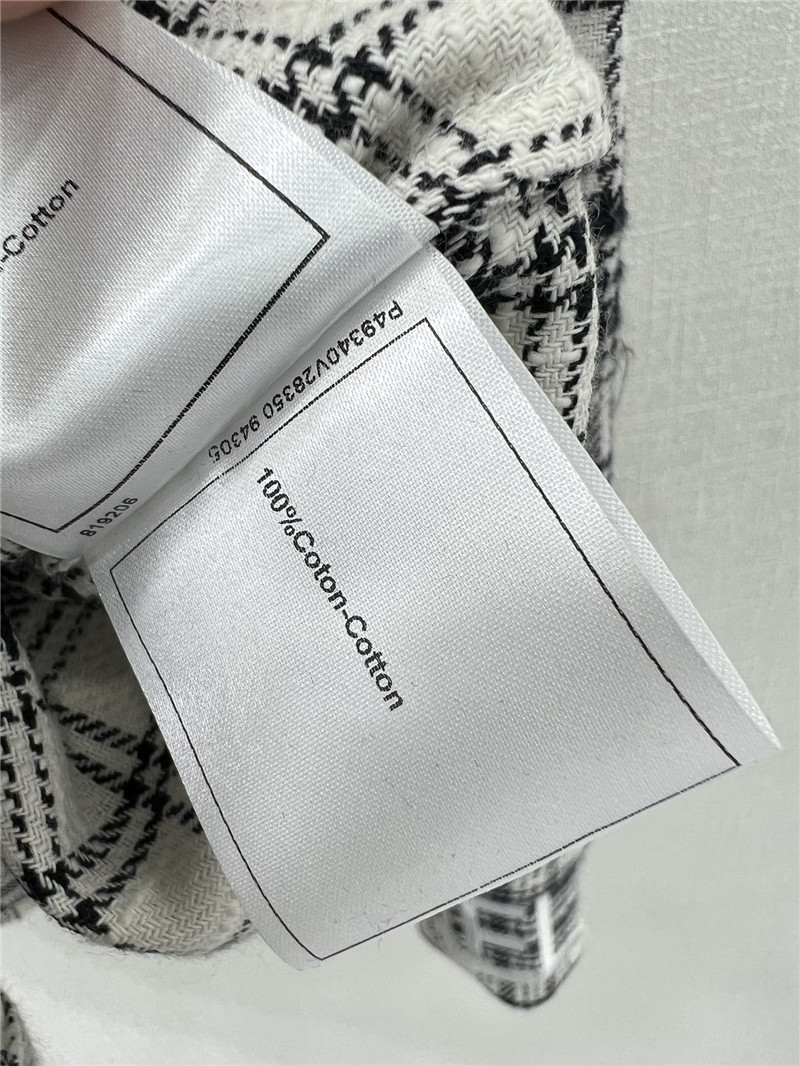 Ch**el classic plaid shirt