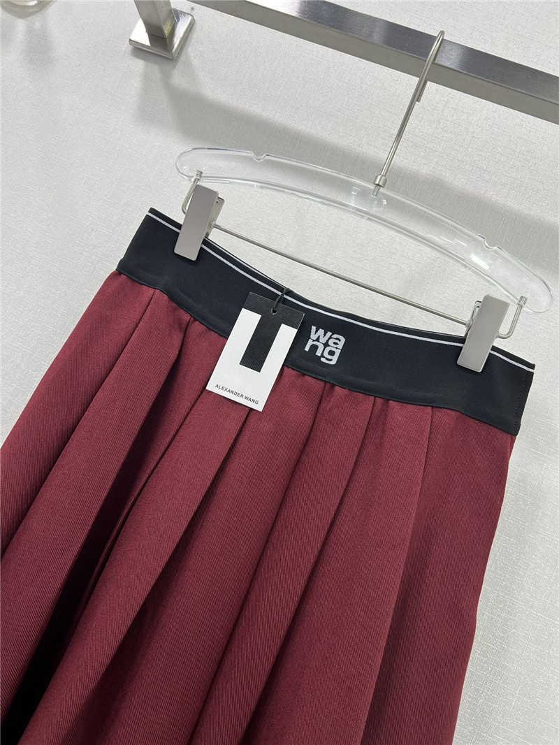 A1exa*der wang high waist ribbon skirt