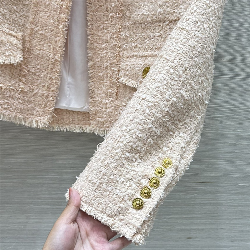 Balmain crew neck blazer