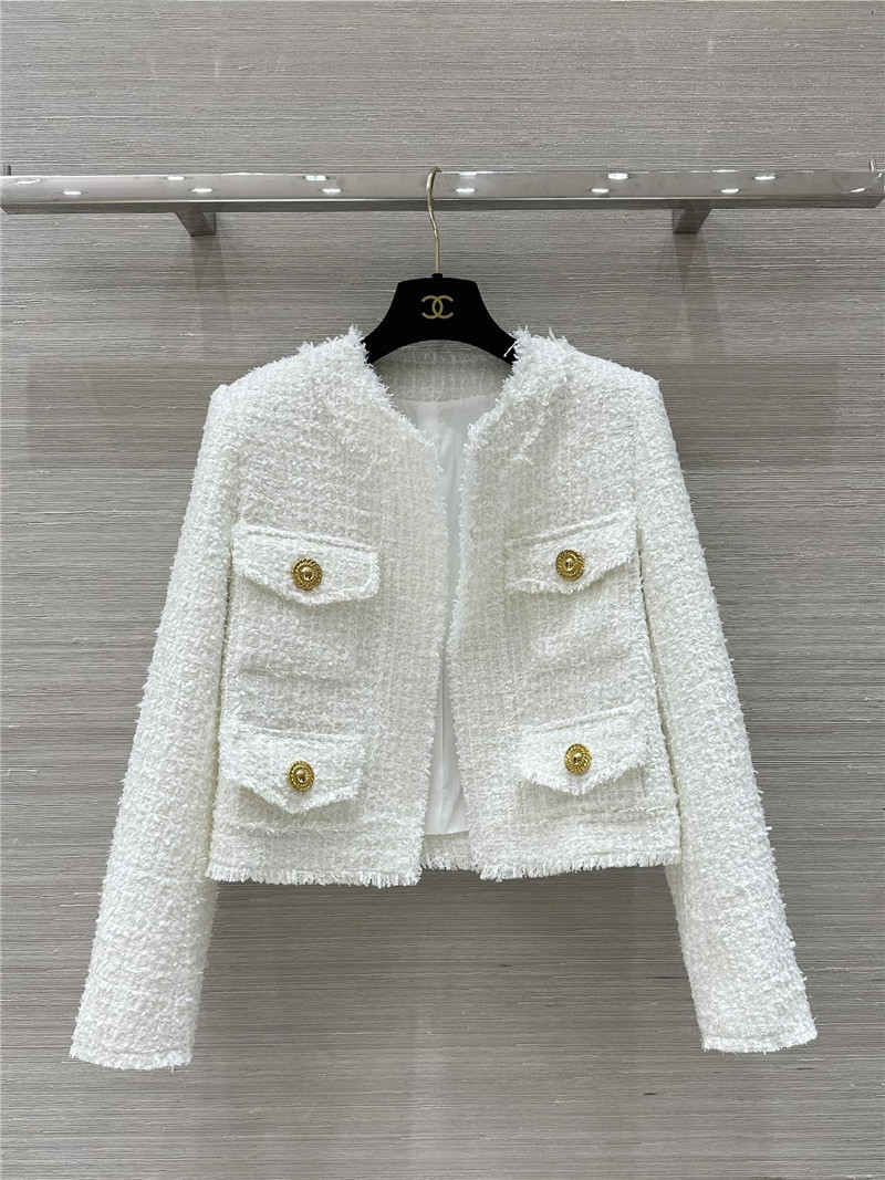 Balmain crew neck blazer