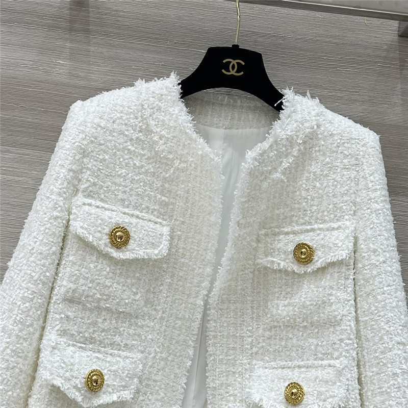 Balmain crew neck blazer