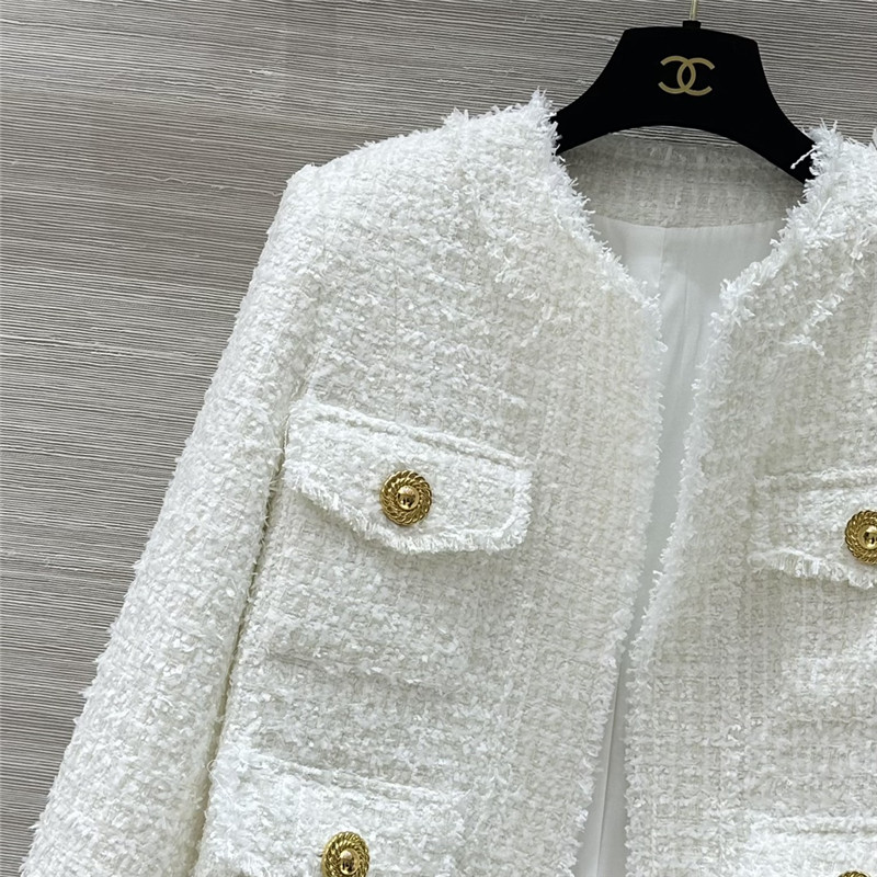 Balmain crew neck blazer