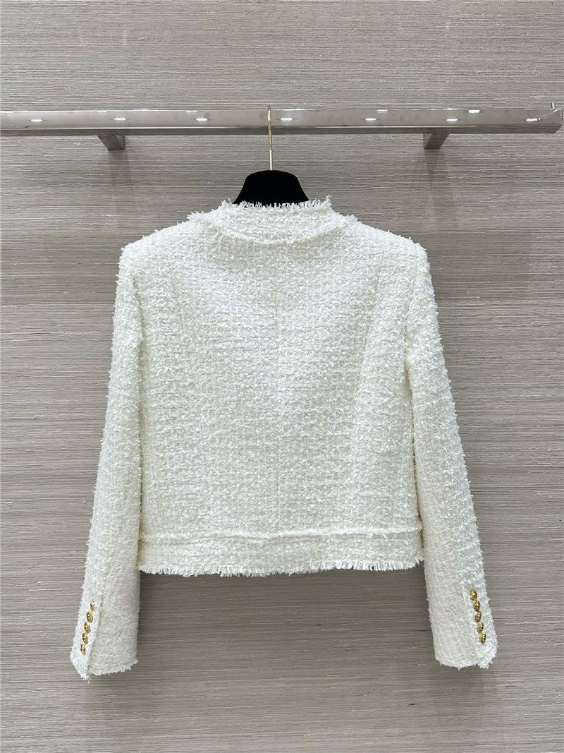 Balmain crew neck blazer