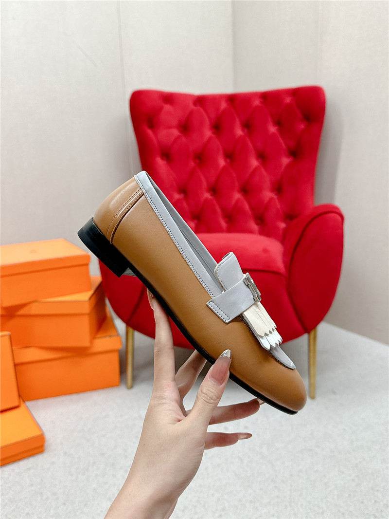 H**me5 royal loafers in grey/beige