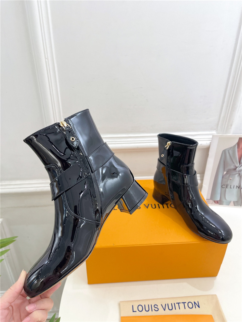 l0vis Vvtt0n patent leather westside ankle boots