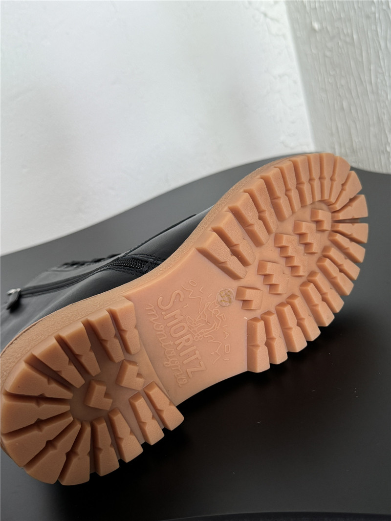 Pra*a lace-up embroidered logo chelsea boots