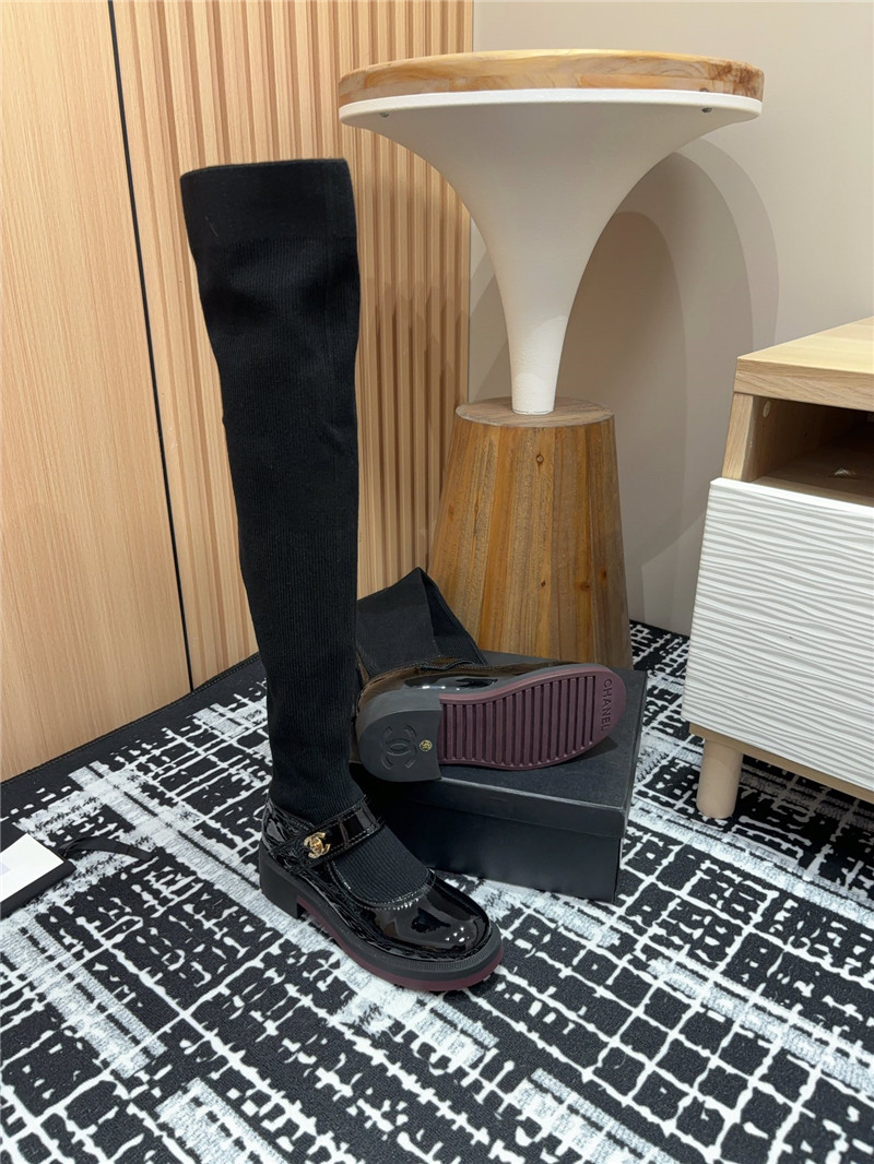 Ch**el over the knee socks boots