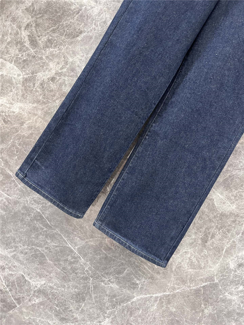 M1um1u denim trousers