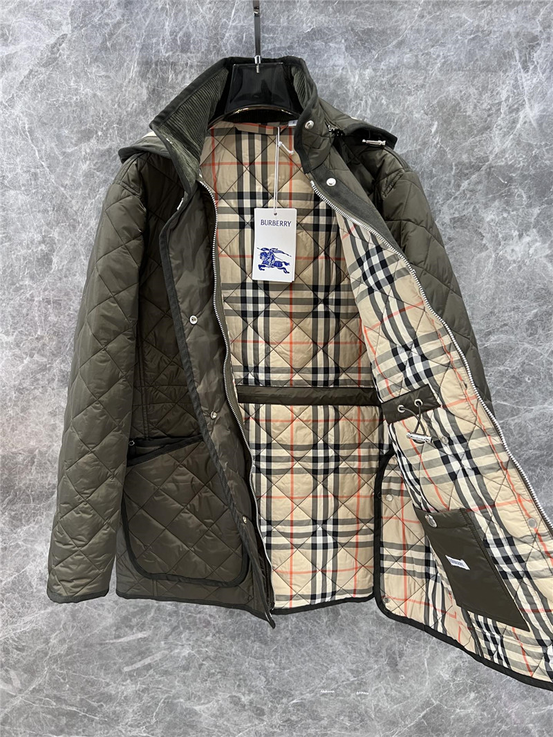 Bv*b*rry hooded coat