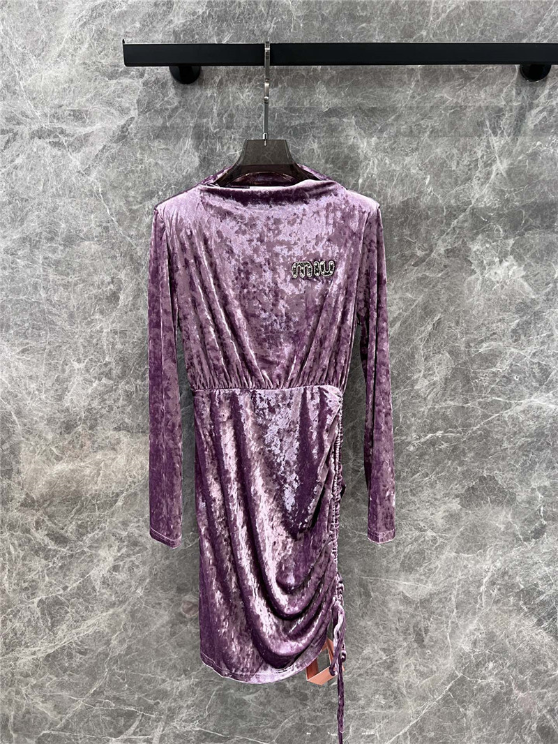 M1um1u waist short dress