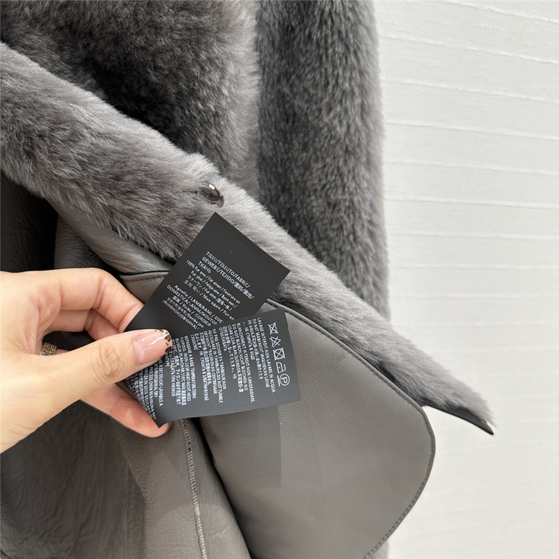 H**me5 short shearling jacket