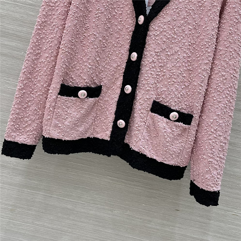 Ch**el long cardigan coat