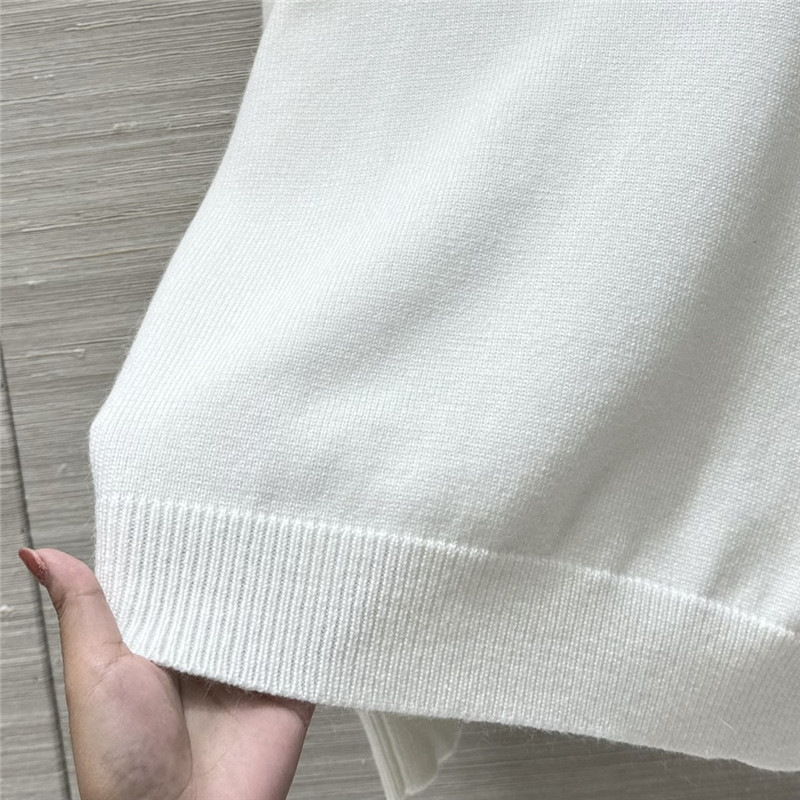 Ce1i*e triomphe wool sweater in white