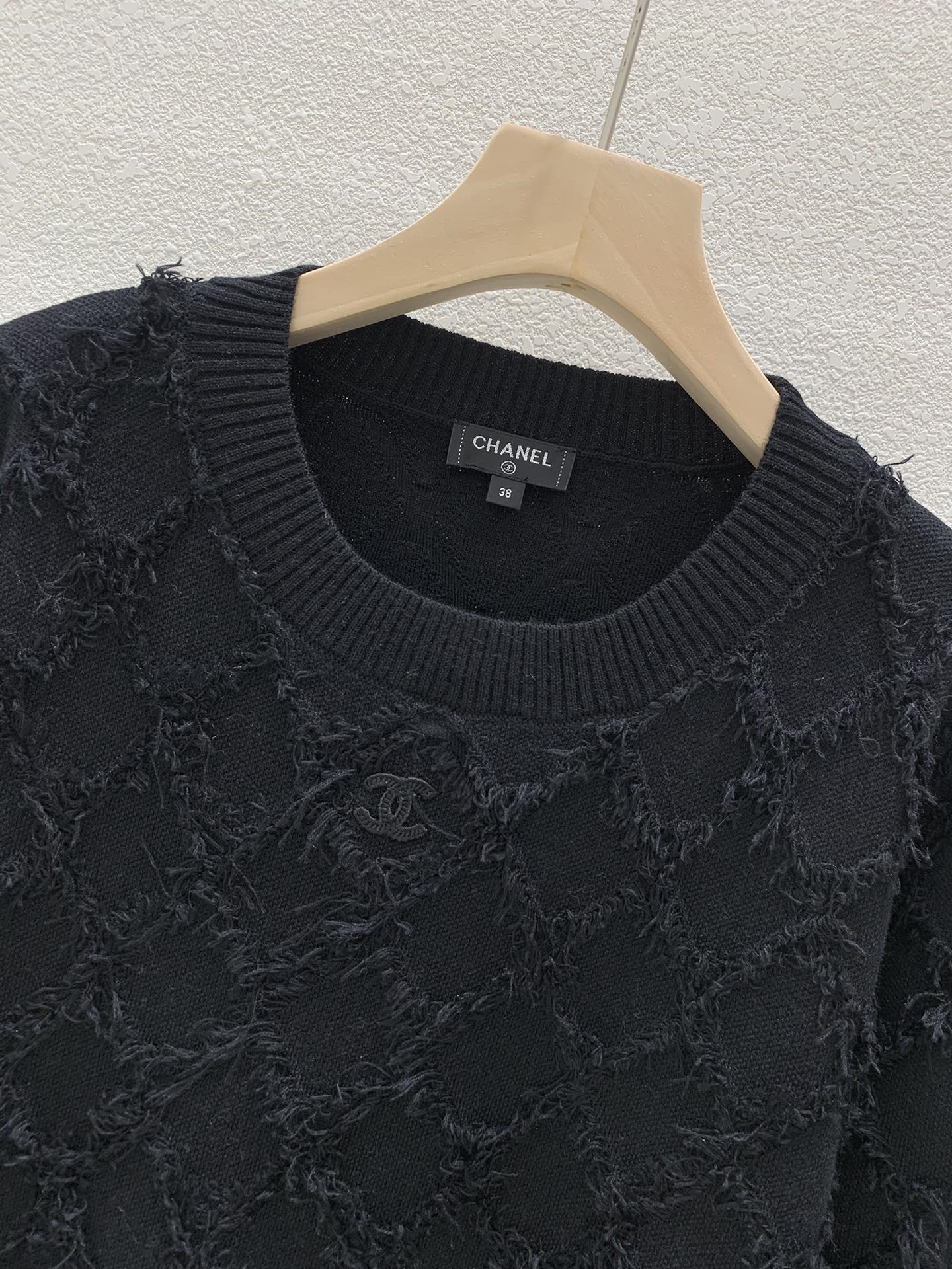 ch**el D1am0nd blend knit sweater black