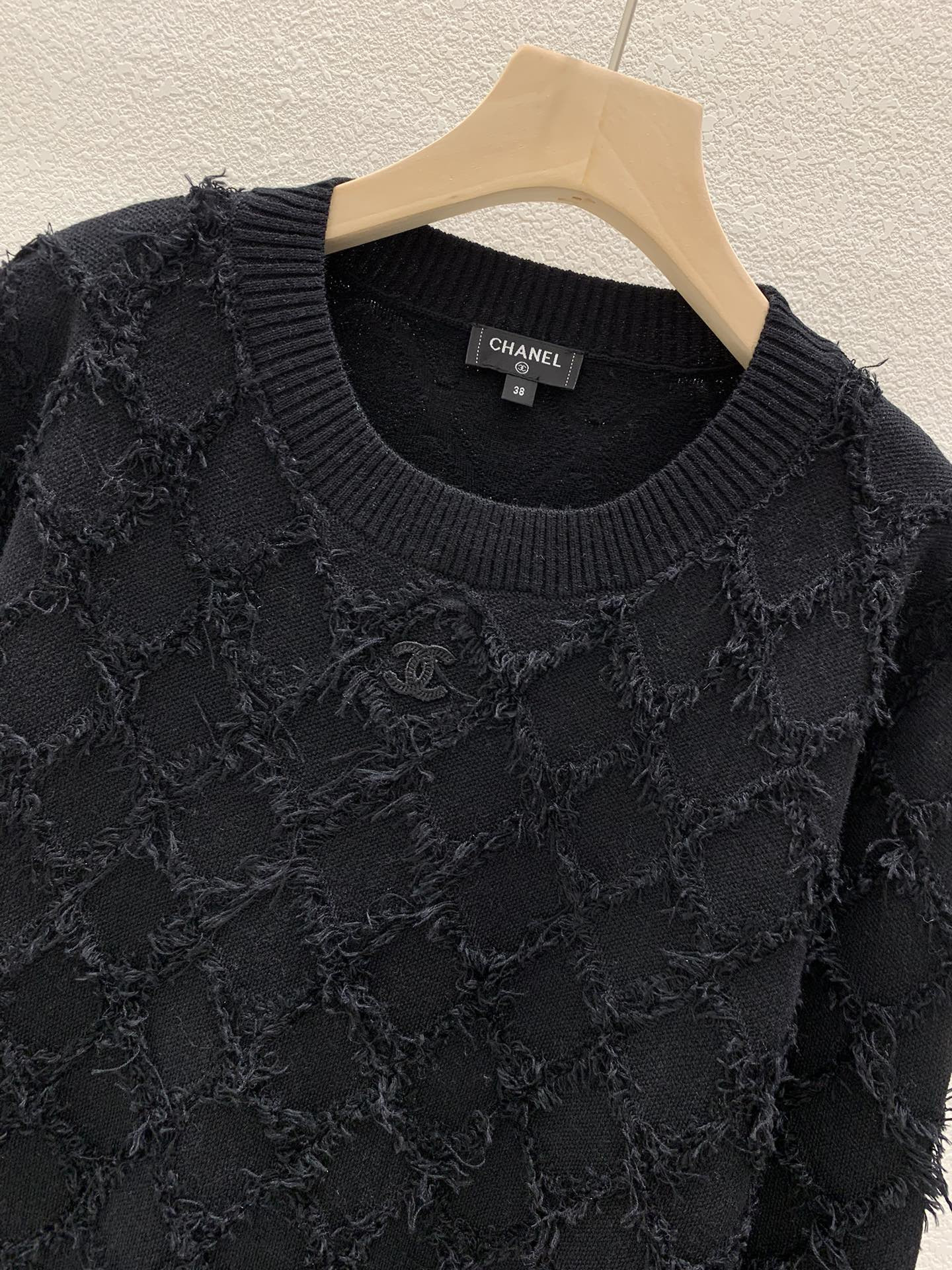 ch**el D1am0nd blend knit sweater black