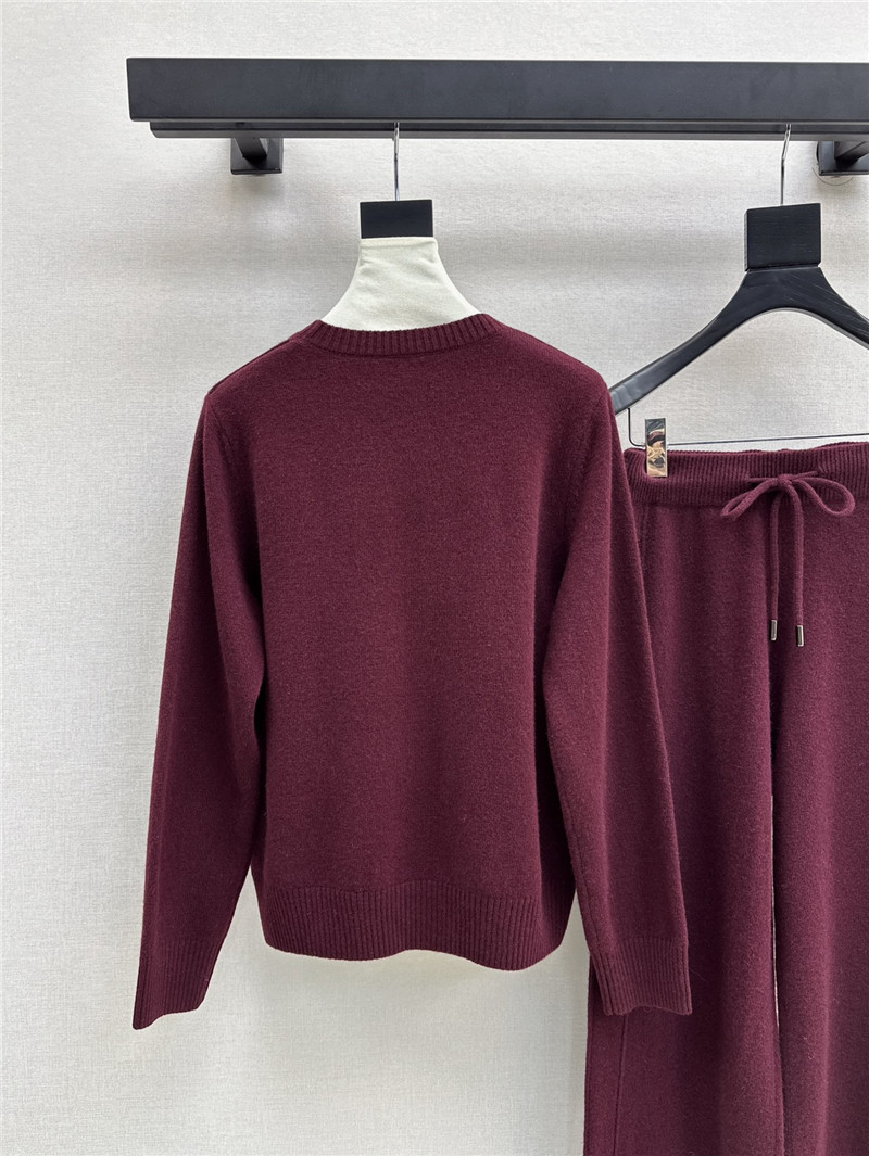 Moncler knitted suit