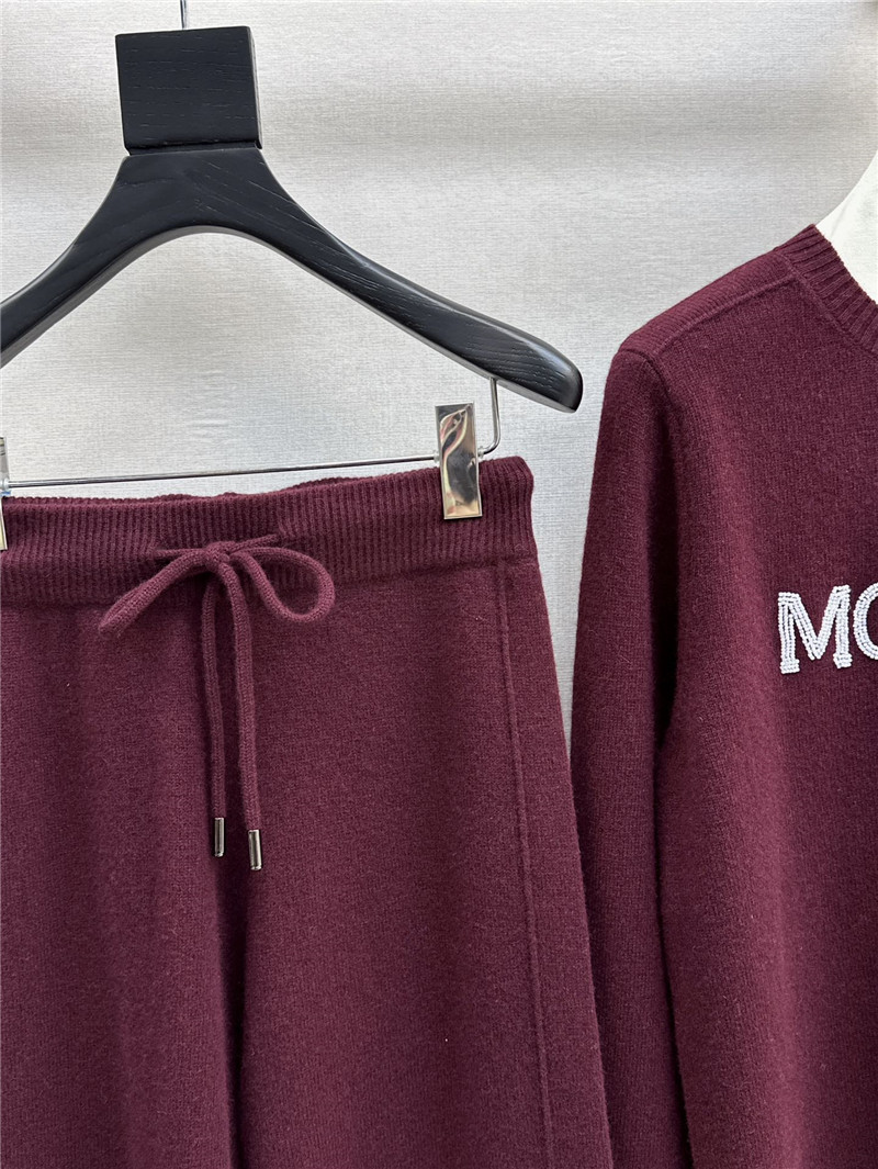 Moncler knitted suit