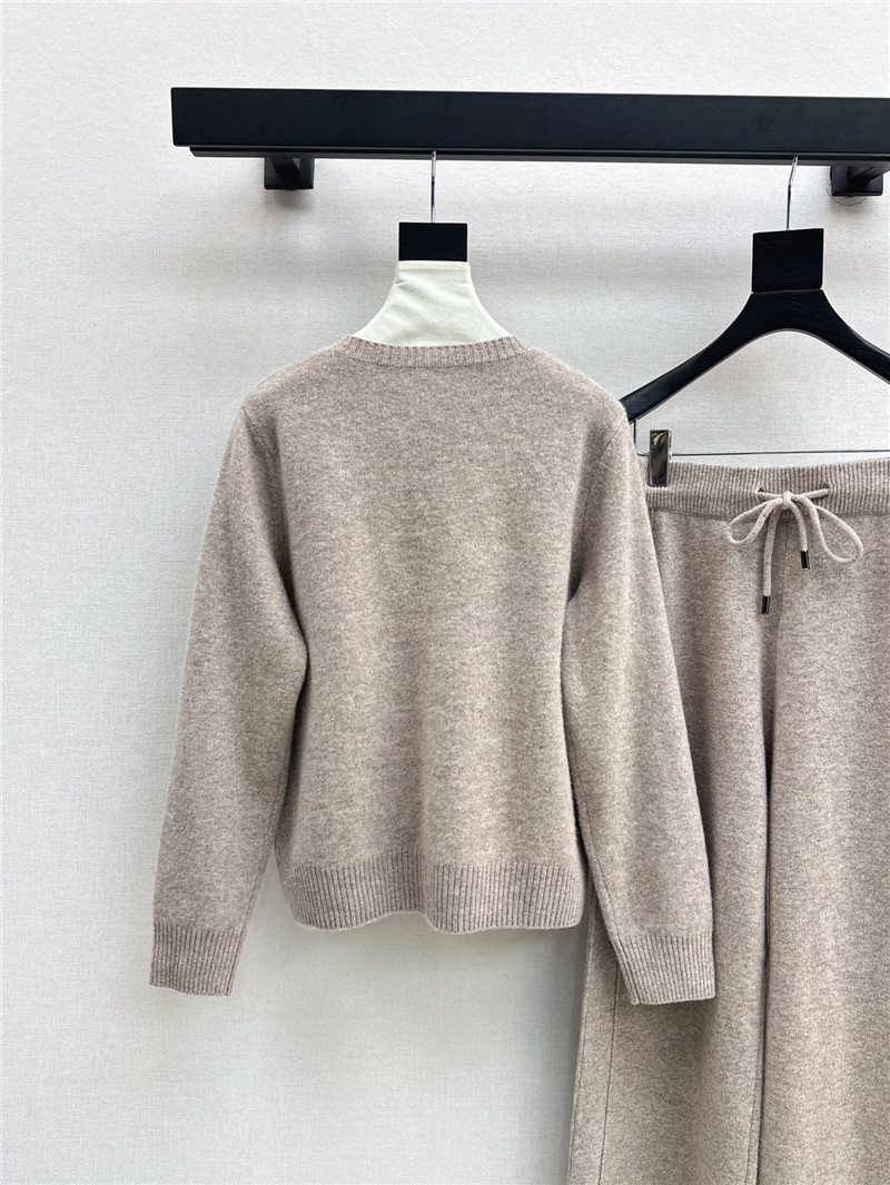 Moncler knitted suit