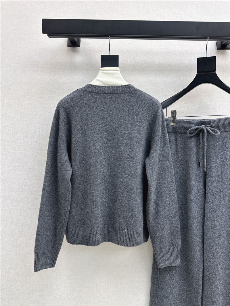 Moncler knitted suit