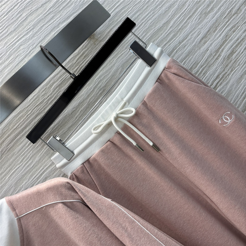 Ch**el stand collar casual suit