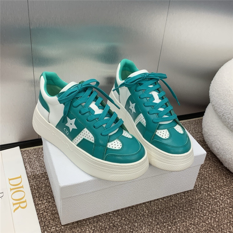 D10r star lace-up platform sneakers