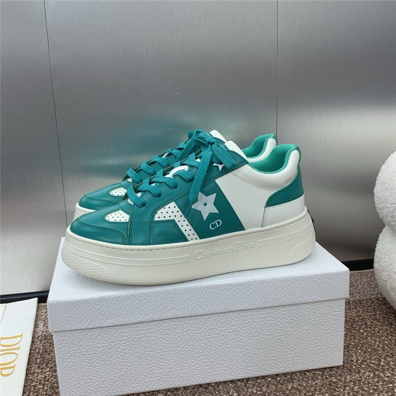 D10r star lace-up platform sneakers