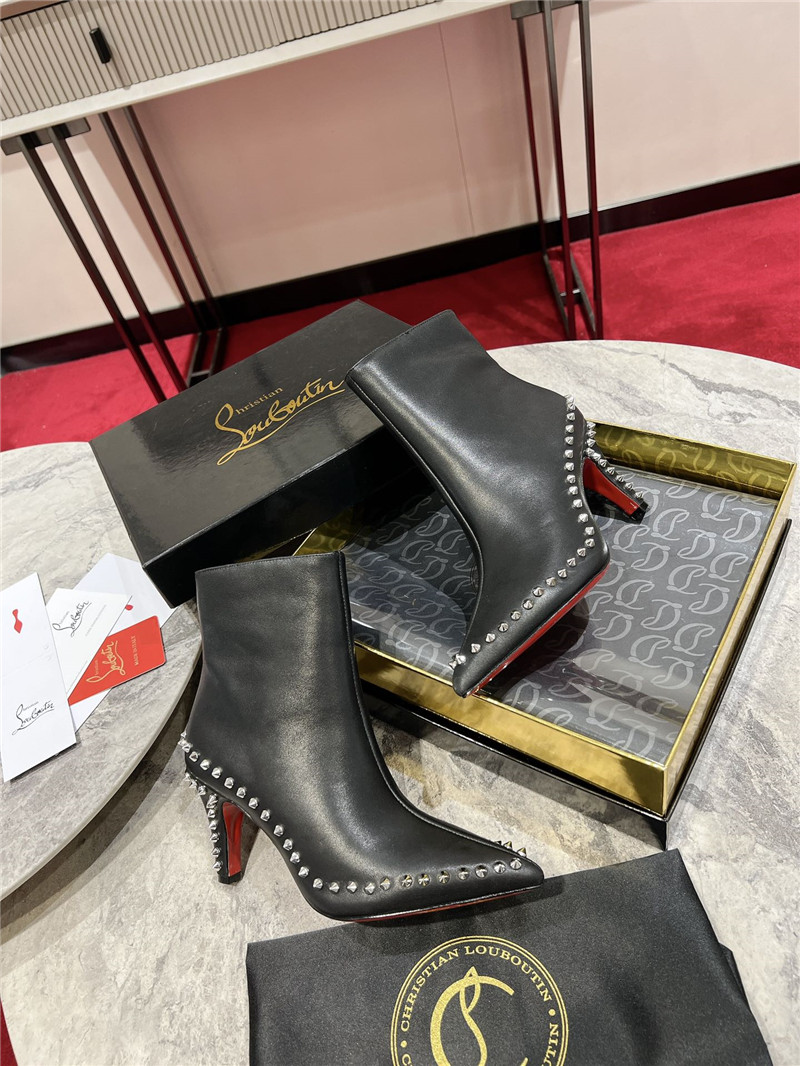 Chr1st1an louboutin vidura 85 leather bootie
