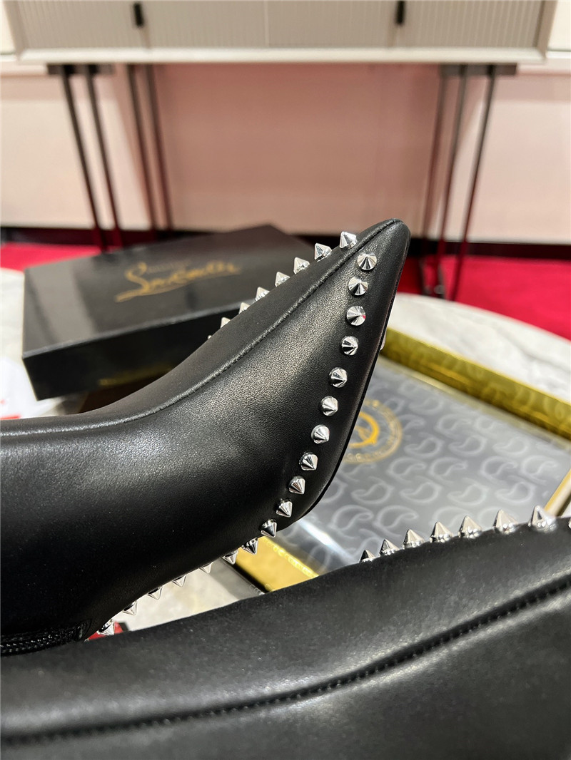 Chr1st1an louboutin vidura 85 leather bootie