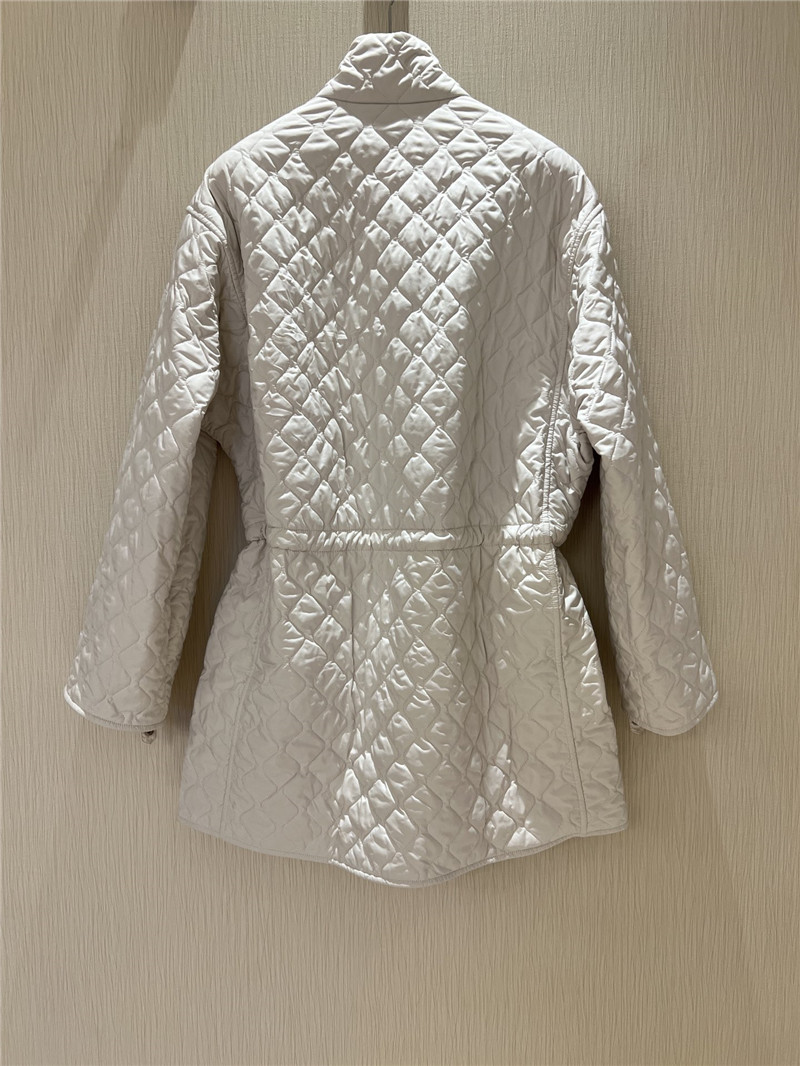 Moncler white down jacket