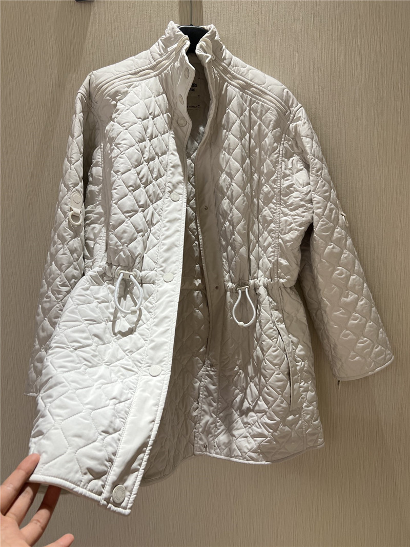 Moncler white down jacket