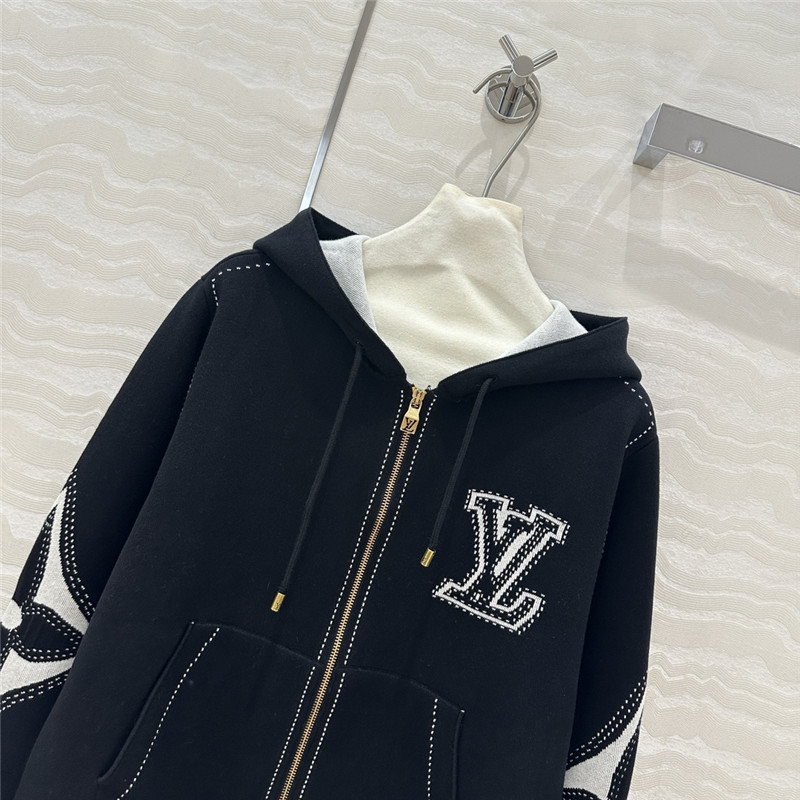 l0vis Vvtt0n lv hooded cardigan jacket