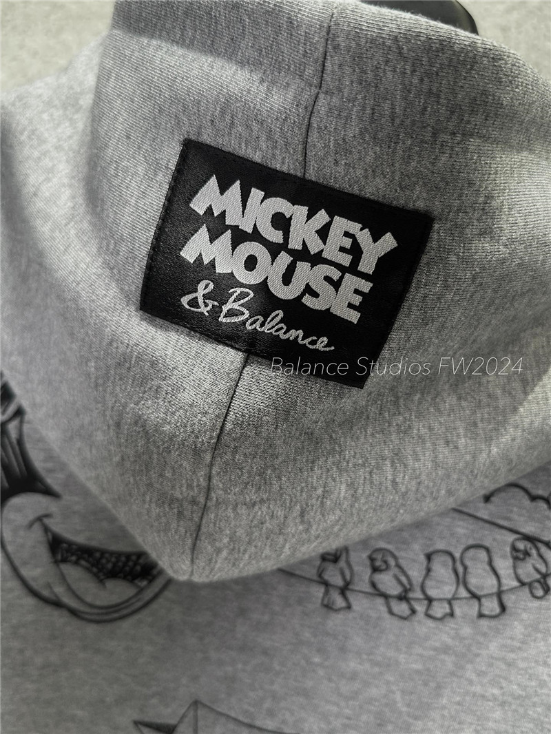 Ba1en*iaga cotton jersey sweatshirt