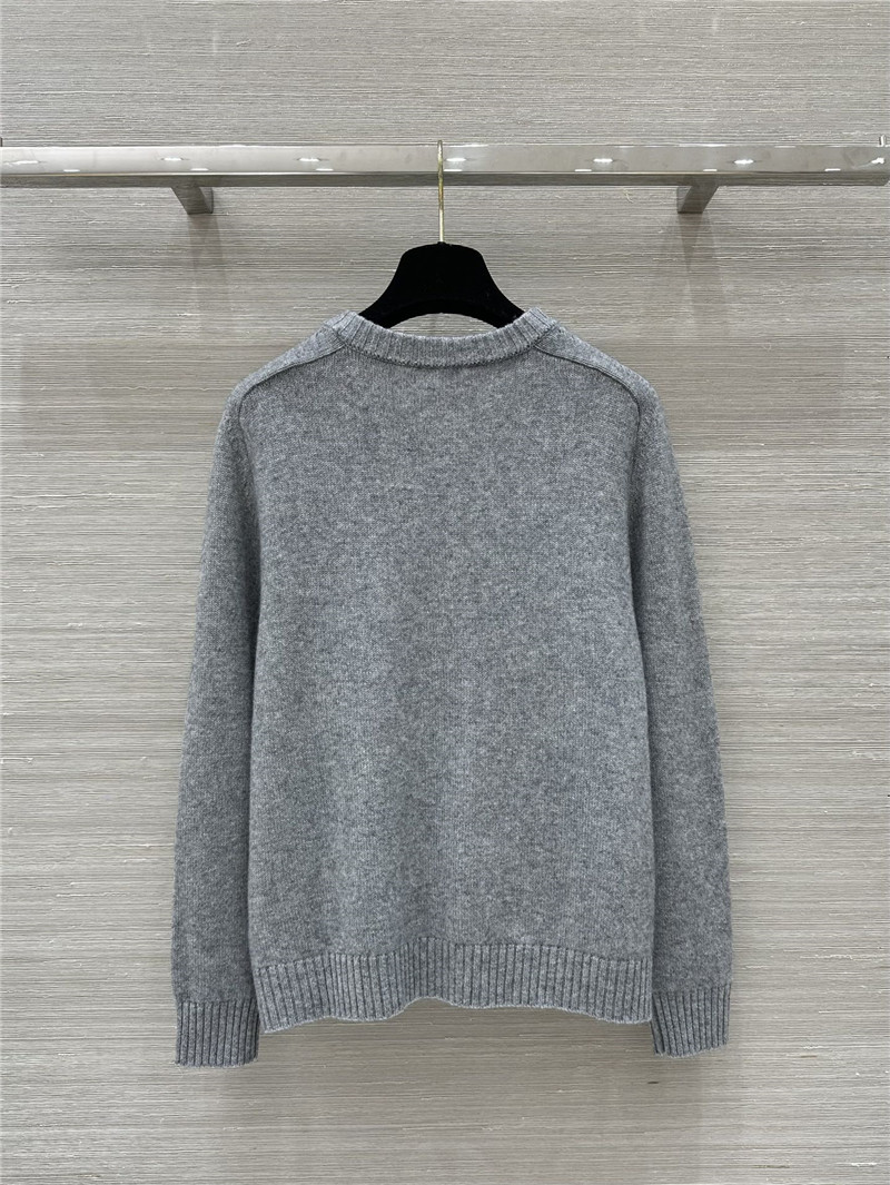 Ce1i*e grey cashmere cardigan