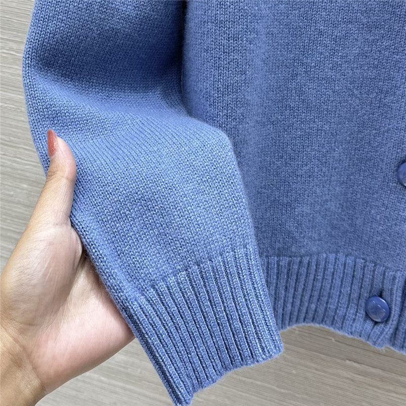Ce1i*e blue cashmere cardigan