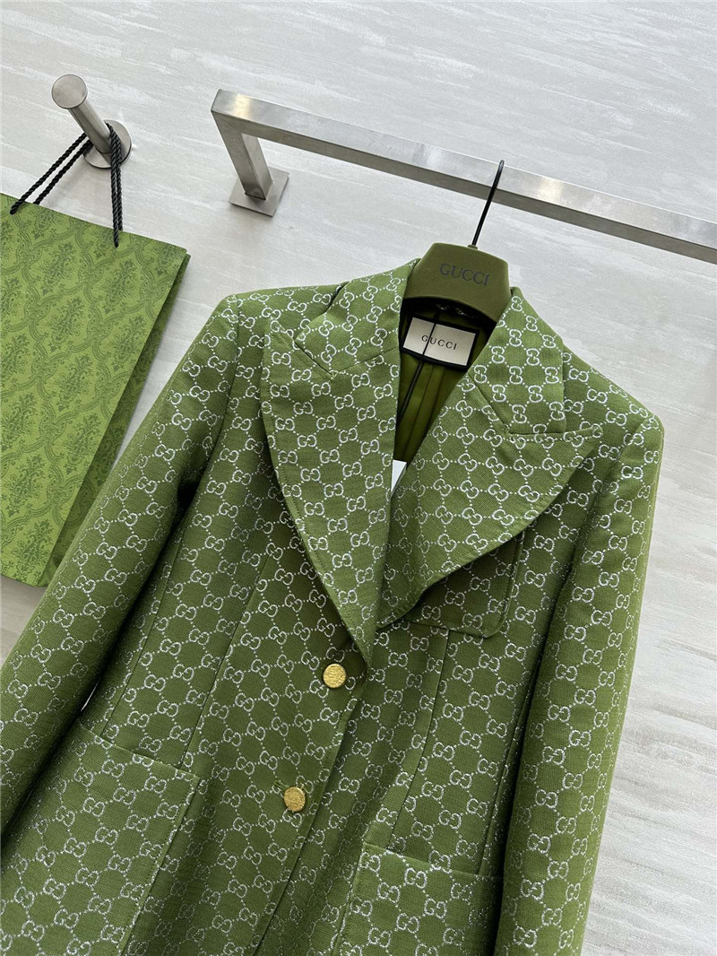 Gvc*1 jacquard suit jacket