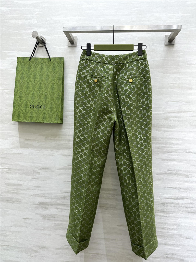 Gvc*1 jacquard trousers
