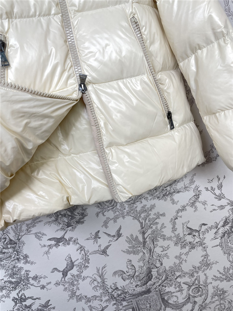 Moncler fur collar down jacket