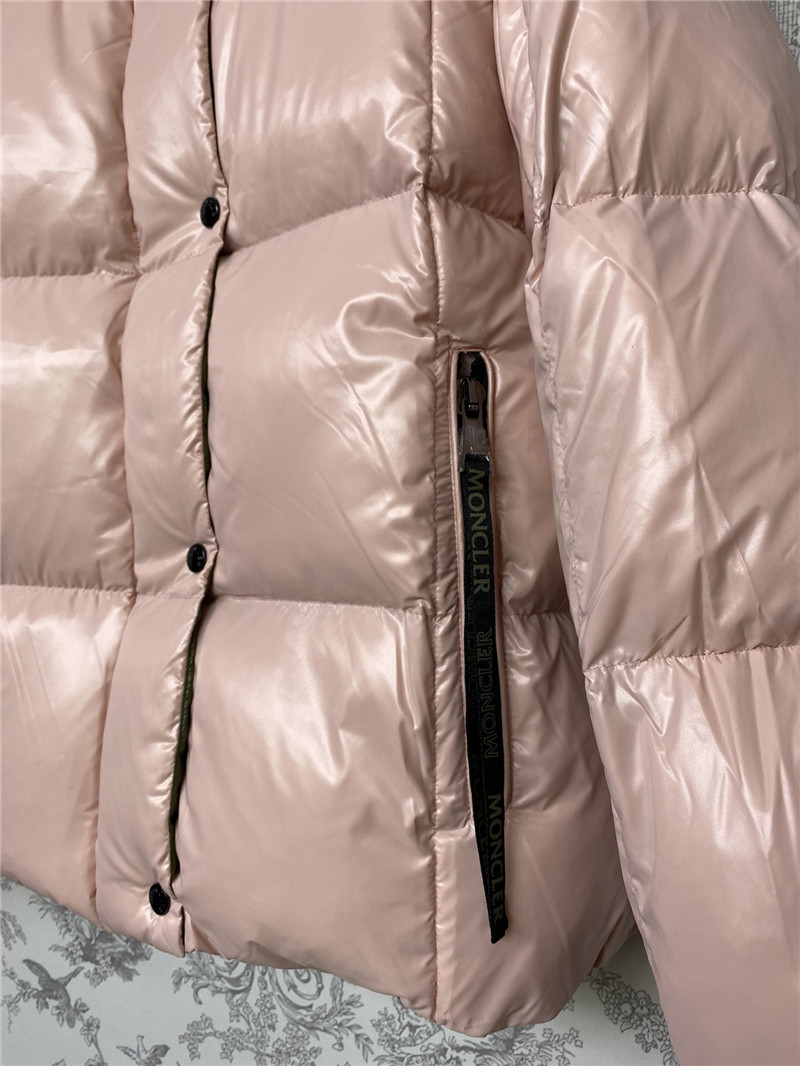 Moncler color block down jacket