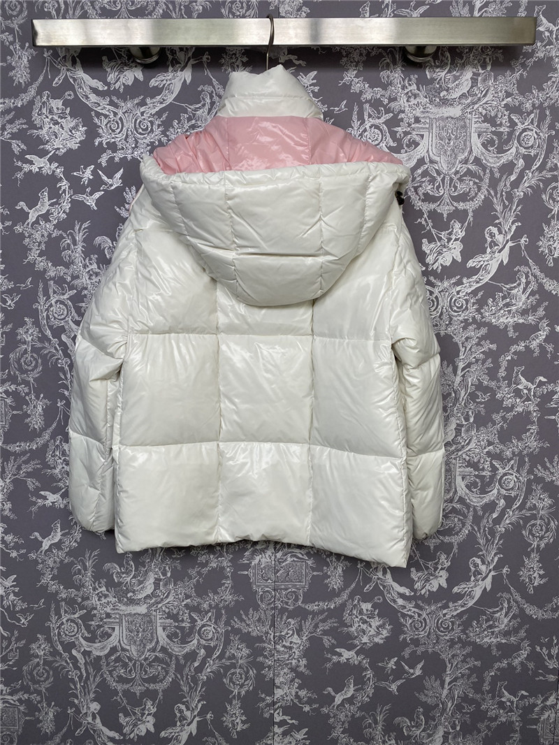 Moncler color block down jacket