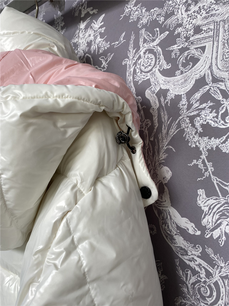 Moncler color block down jacket