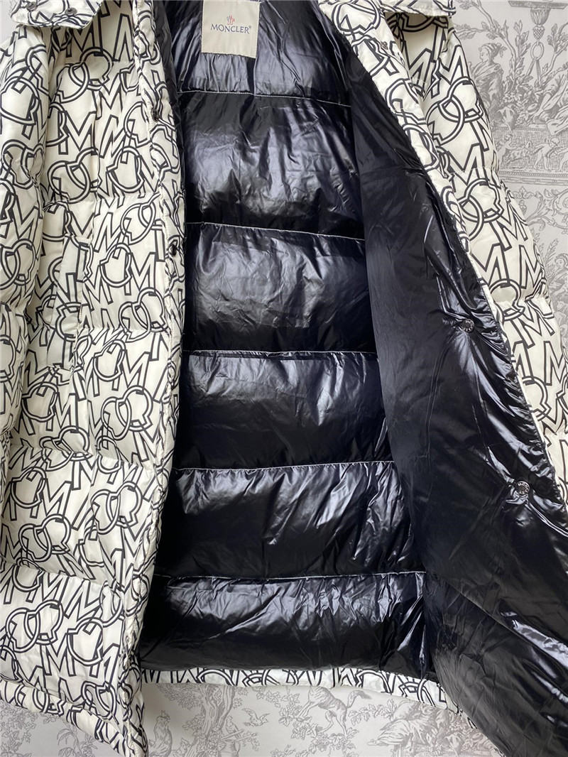 Moncler mid length down jacket