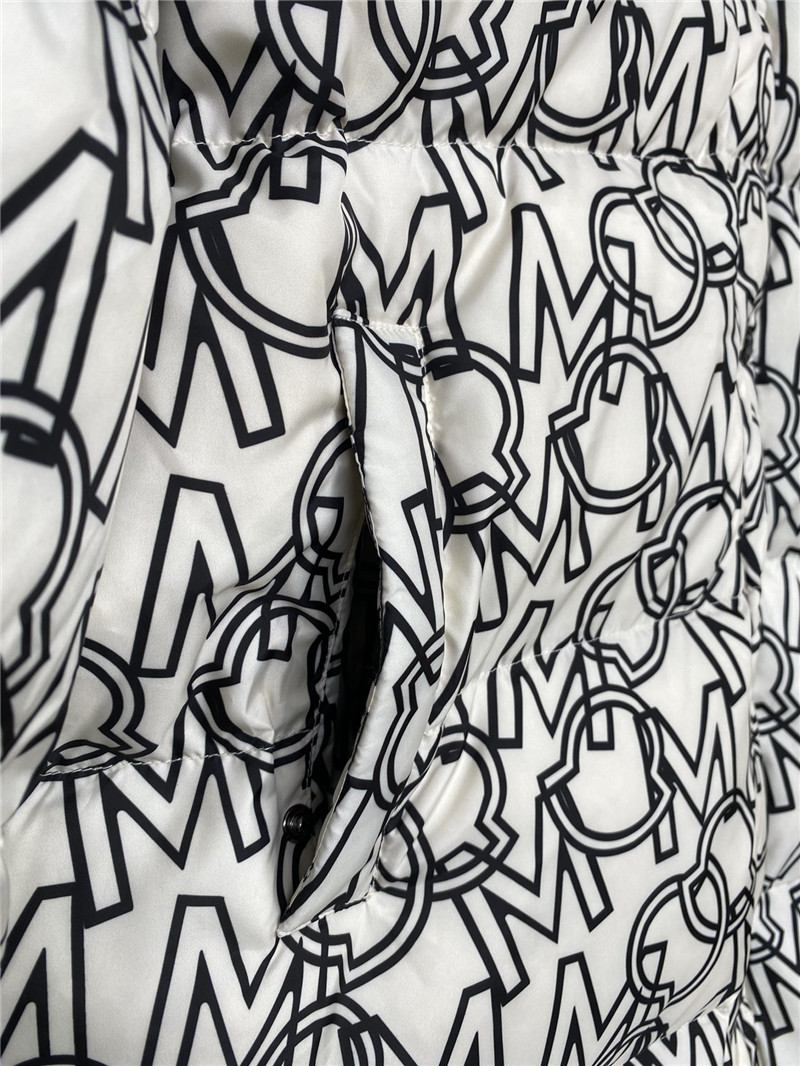 Moncler mid length down jacket