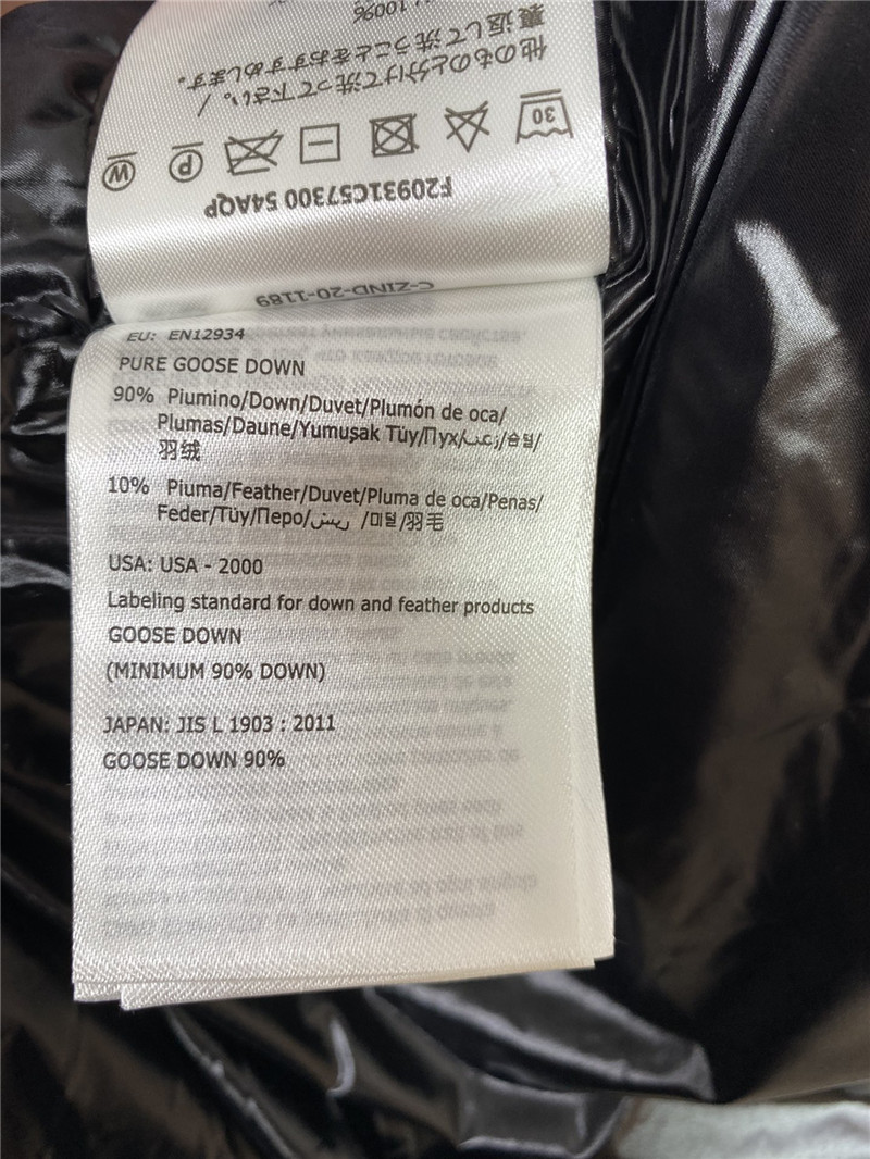 Moncler mid length down jacket