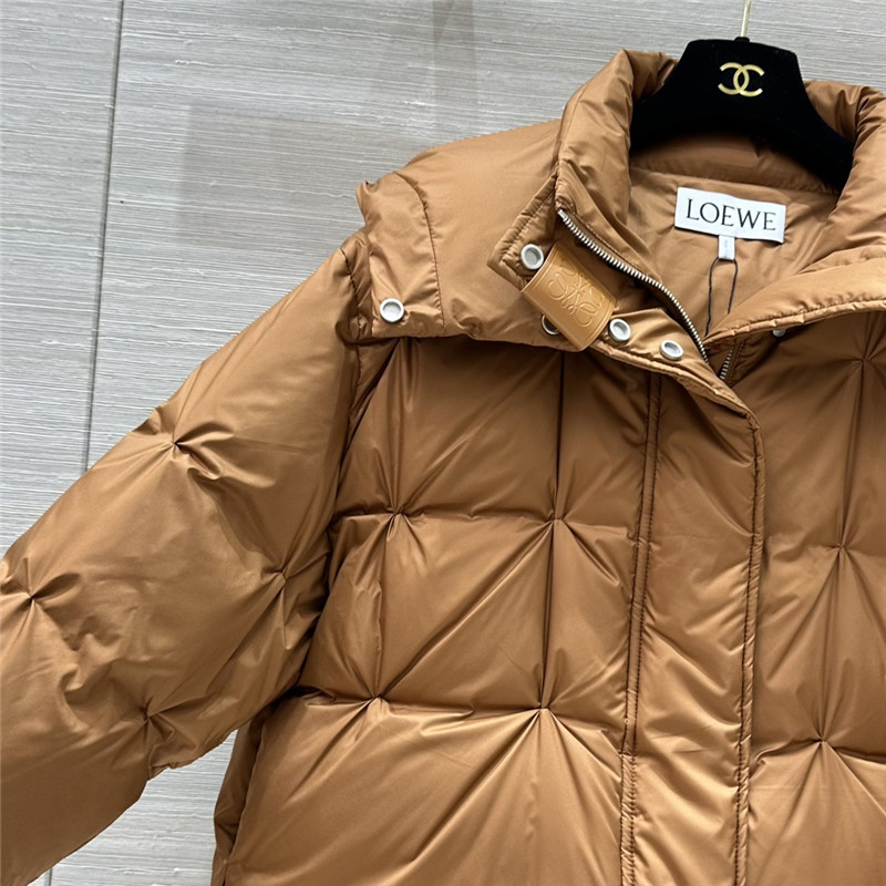 L0ew* quilted short down