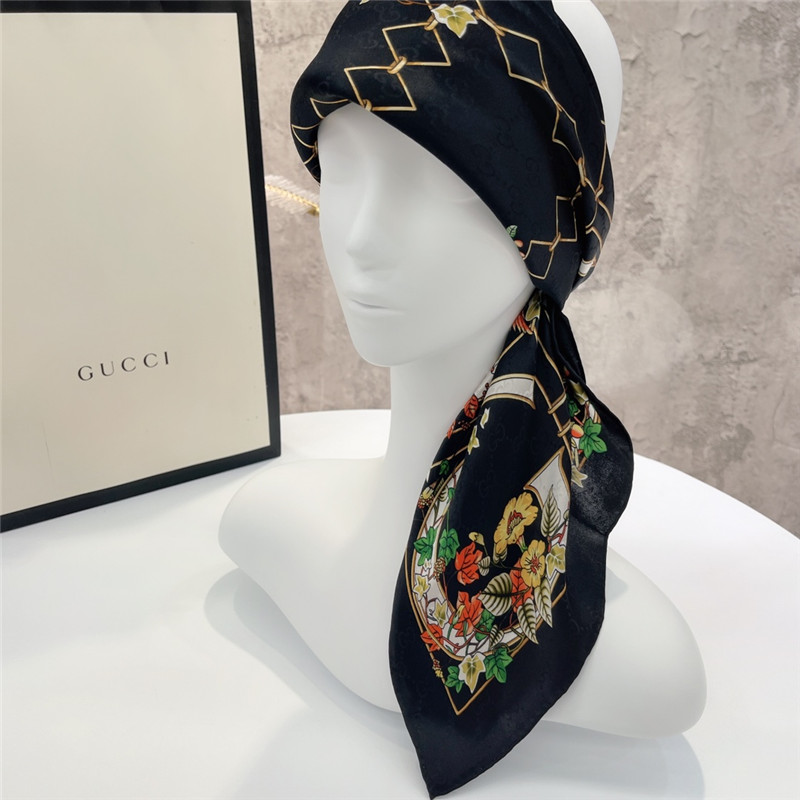 Gvc*1 silk square scarf