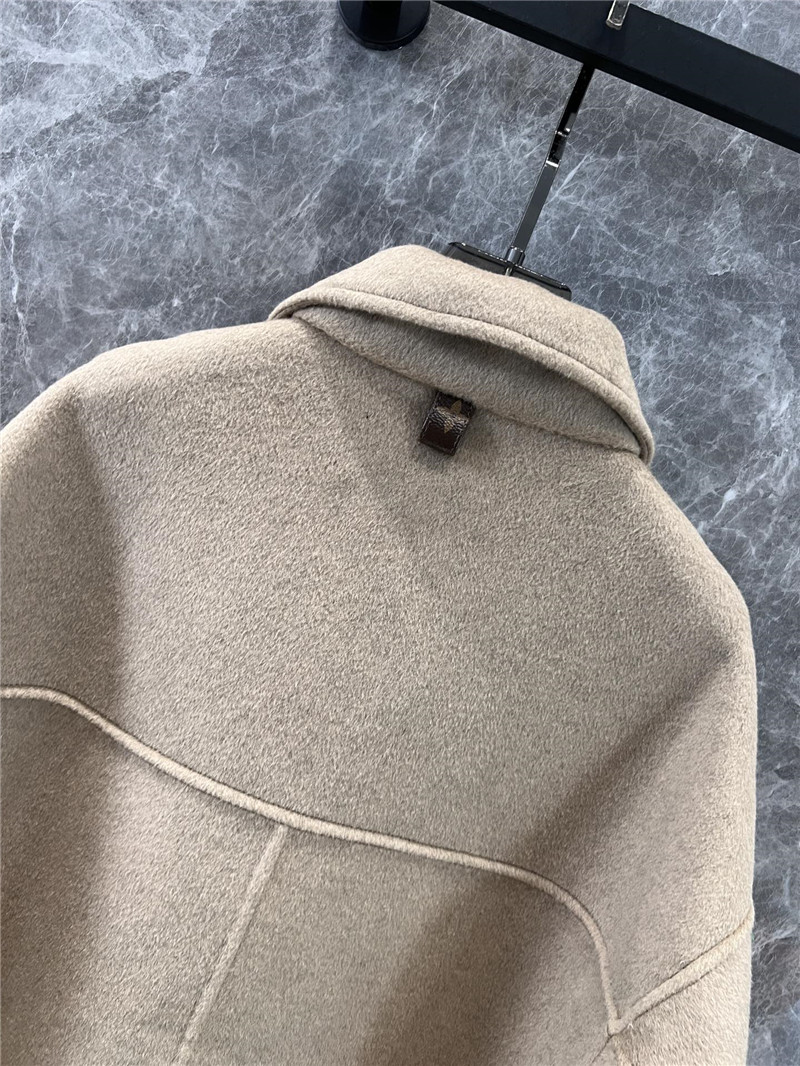 l0vis Vvtt0n lv patchwork leather coat