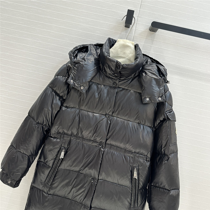 Moncler Cavettaz long down jacket
