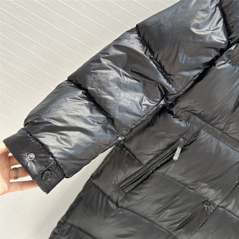 Moncler Cavettaz long down jacket